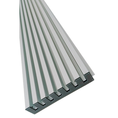 Rejillas de ventilación horno o frigo de aluminio de 59.6x12.2 cm