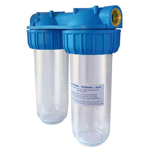 Vaso doble contenedor filtros bbagua 13,5 cm ø