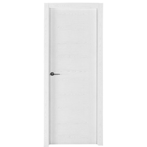 Puerta canarias blanco de apertura izquierda de 62.5 cm