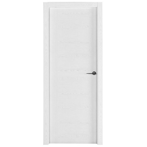 Puerta canarias blanco de apertura izquierda de 82.5 cm