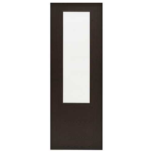 Puerta de interior corredera canarias wengué de 82.5 cm