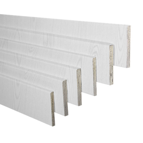 Puerta bari plus blanca ciega 6x2x72,5 cm i 24 Pack jambas de mdf canarias blanco 70 x 10 mm
