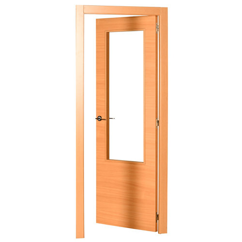 Puerta bari plus blanca ciega 9x2x62,5 cm i 28 puerta oslo haya de apertura derecha de 62.5 cm