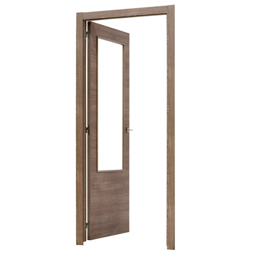 puerta oslo nogal de apertura izquierda de 62.5 cm
