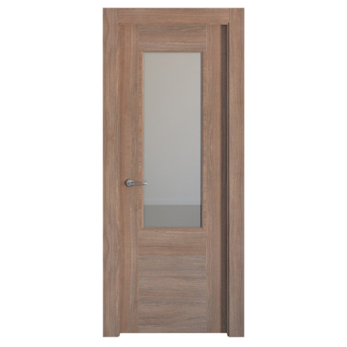 puerta oslo nogal de apertura derecha de 62.5 cm