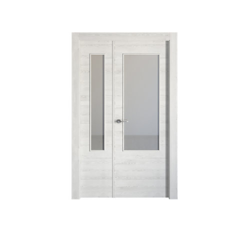 puerta oslo blanco de apertura derecha de 115 cm