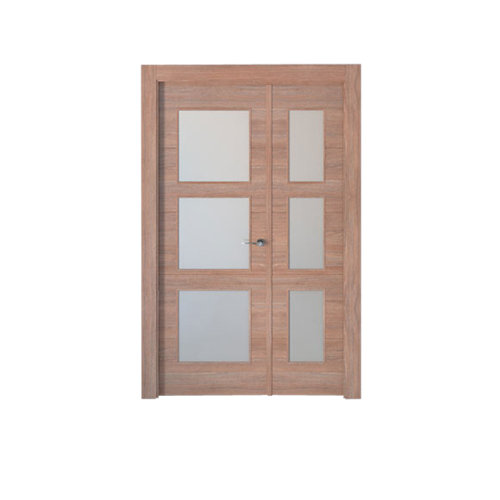 Lama vinílica en clic para suelo artens intenso glentana mod000 27 puerta berna nogal de apertura izquierda de 105 cm