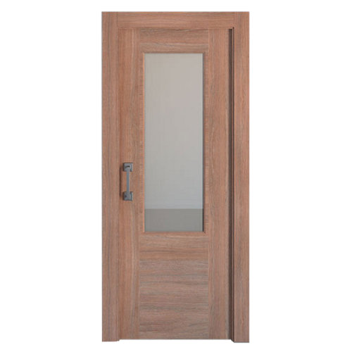 Puerta de interior corredera oslo nogal de 72.5 cm