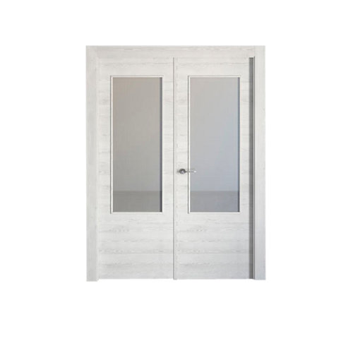 puerta oslo blanco de apertura derecha de 145 cm