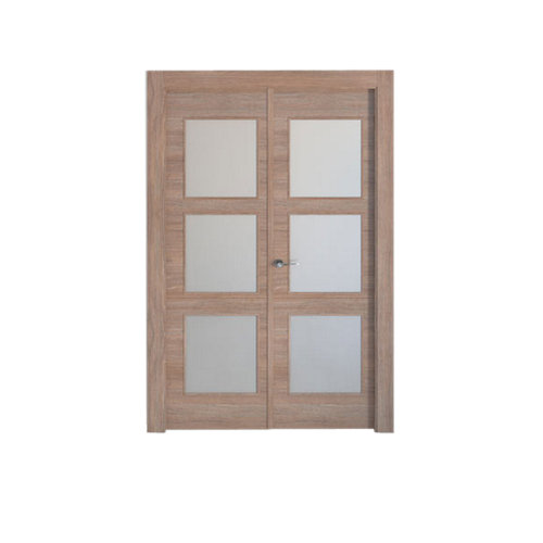 Puerta acristalada berna acacia 110x82,5 cm i 25 puerta berna nogal de apertura derecha de 125 cm