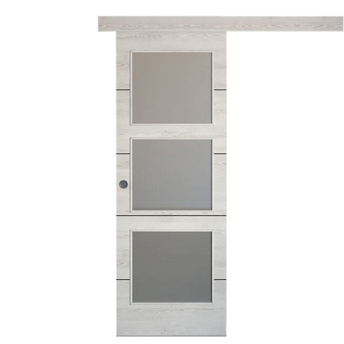 puerta lisboa roble de apertura derecha de 62.5 cm 26 Puerta de interior corredera berna blanco de 62.5 cm