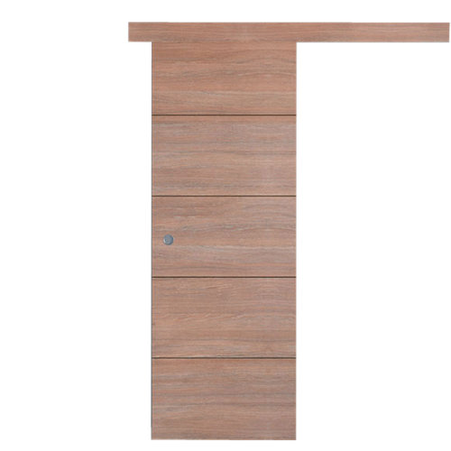 puerta viena wengué de apertura derecha de 62.5 cm 26 Puerta de interior corredera berna nogal de 62.5 cm