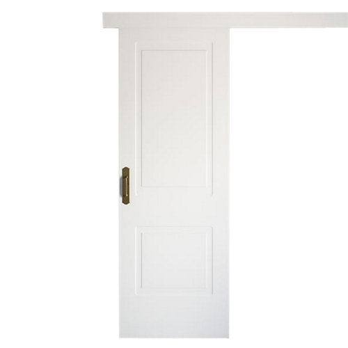 Puerta de interior corredera bayona blanco de 82.5 cm