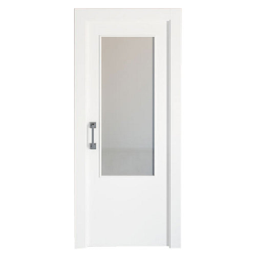 Puerta de interior corredera bari blanco de 72.5 cm