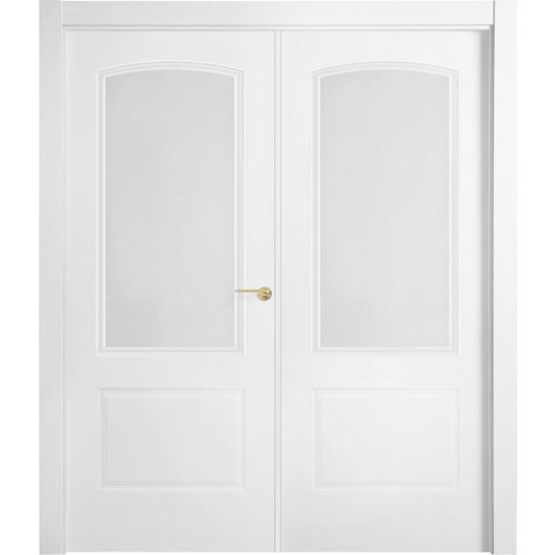 Puerta de interior corredera turquía blanco de 62.5 cm 25 puerta berlin blanco de apertura derecha de 145 cm