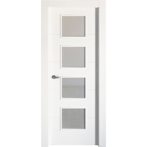 Puerta lucerna plus blanco de apertura derecha de 72.5 cm