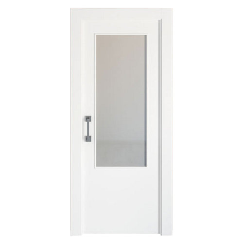 Puerta de interior corredera bari blanco de 92.5 cm
