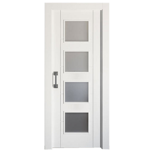 Puerta de interior corredera noruega plus blanco de 92.5 cm