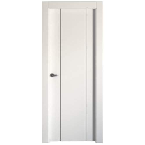 Puerta de interior corredera mónaco blanco de 72.5 cm 24 puerta turquía blanco de apertura derecha de 82.5 cm