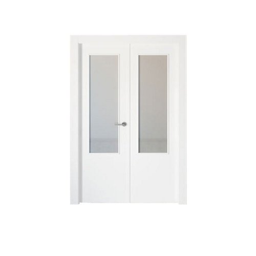 Puerta mallorca blanco de apertura izquierda de 72.5 cm 28 puerta bari blanco de apertura izquierda de 145 cm