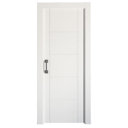 Puerta de interior corredera noruega plus blanco de 72.5 cm