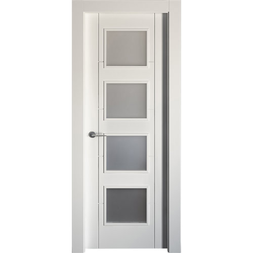 puerta noruega plus blanco de apertura derecha de 72.5 cm