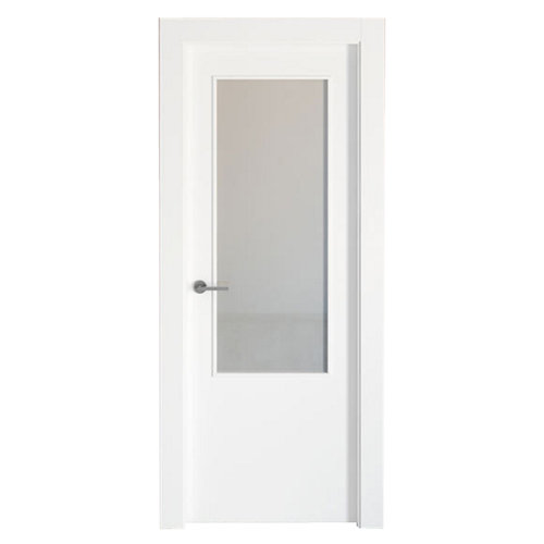 puerta berna roble de apertura izquierda de 125 cm 25 puerta bari blanco de apertura derecha de 92.5 cm