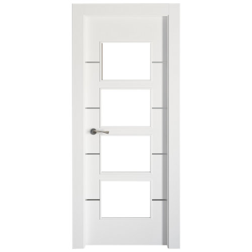 Puerta parís blanco de apertura derecha de 82.50 cm