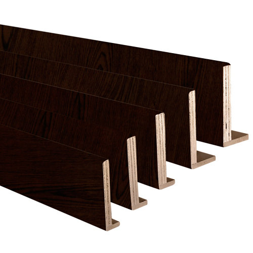 puerta oslo acacia de apertura izquierda de 82.5 cm 24 Kit de 5 tapetas en l mdf wengué 80 x 12+80 x 10 mm