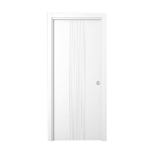 Puerta de interior corredera quevedo blanco de 62.5 cm