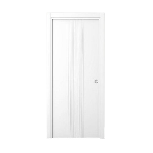 Puerta de interior corredera quevedo blanco de 72.5 cm