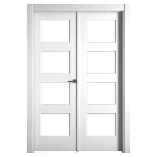 Puerta bosco blanco de apertura izquierda de 165.00 cm