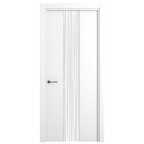 Tablero de aglomerado crudo de 122x244x1,9 cm (anchoxaltoxgrosor) 24 Puerta quevedo blanco de apertura derecha de 72.50 cm