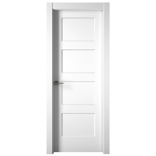 puerta roma roble de apertura izquierda de 145 cm 23 puerta bosco blanco de apertura derecha de 115 cm