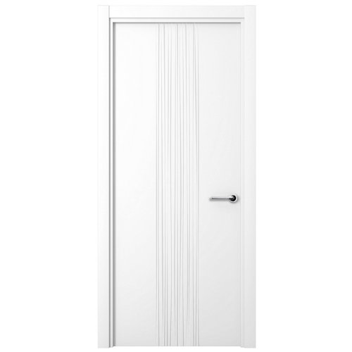 Suelo laminado ac5 artens intenso plus jaén oscuro 25 puerta quevedo blanco de apertura izquierda de 82.5 cm