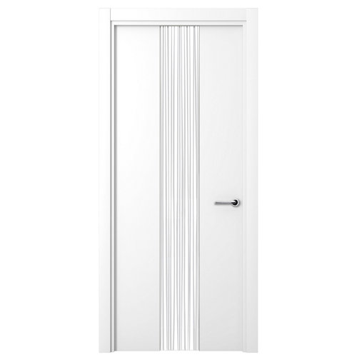 puerta quevedo blanco de apertura izquierda de 72.5 cm