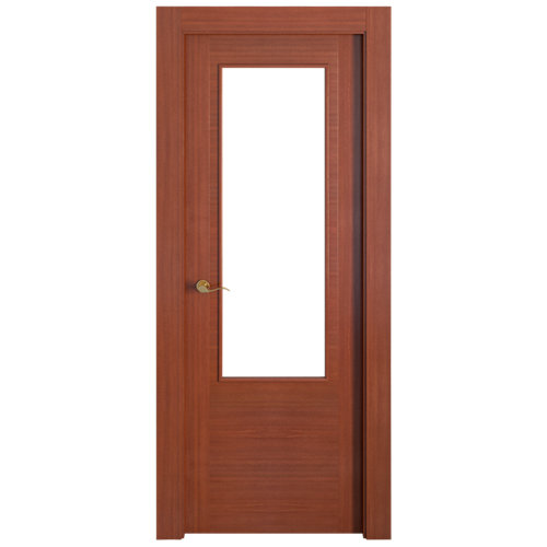 puerta lucerna blanco de apertura izquierda de 82.5 cm 25 Puerta niza sapelli de apertura derecha de 72.5 cm