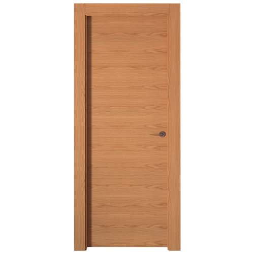 Puerta ciega berna roble miel 130x82,5 cm i 26 puerta viena roble de apertura izquierda de 72.5 cm