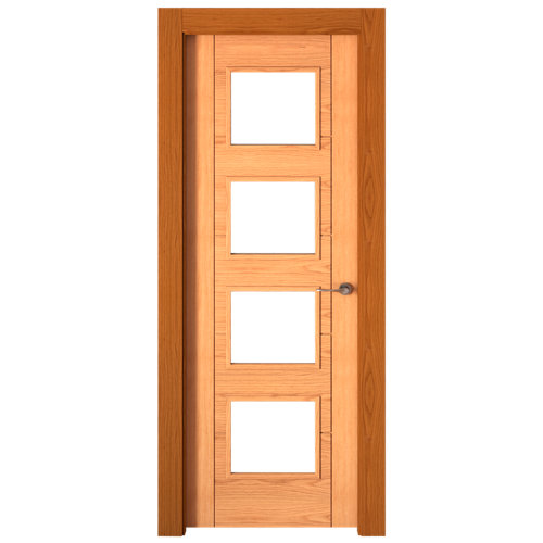 Puerta noruega roble de apertura izquierda de 72.5 cm