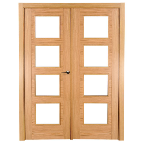 Placa bilaminato gris mate de 10.8 mm de grosor y 200x100cm 27 puerta noruega roble de apertura izquierda de 145 cm