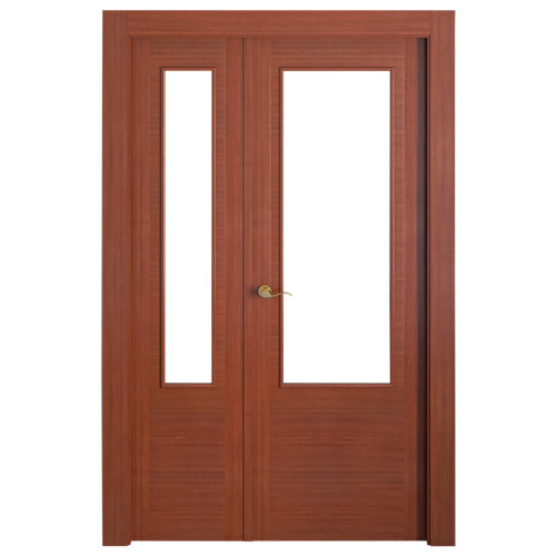 "Perfil ""z"" 83 cm madera gris" 26 puerta niza sapelly de apertura derecha de 105 cm