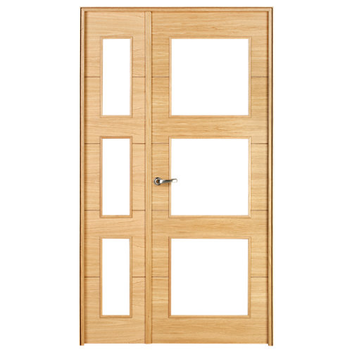 Puerta bosco blanco de apertura derecha de 72.50 cm 23 puerta viena roble de apertura izquierda de 105 cm