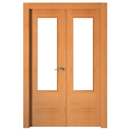 puerta niza roble de apertura izquierda de 105 cm