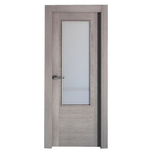 Toldo sitges brazo estor manual color blanco con tela café de 5x2.5m 23 puerta niza gris de apertura derecha de 72.5 cm