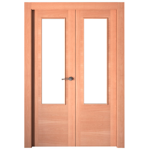 Mesa de centro elevable nela natural y blanco 41x99x60 cm 27 puerta niza sapelly de apertura derecha de 145 cm
