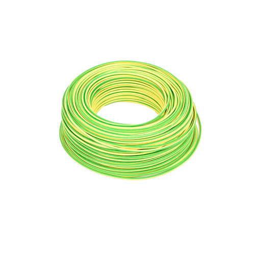 Cable eléctrico lexman h07z1-k vd/amarillo 10 mm² 25 m