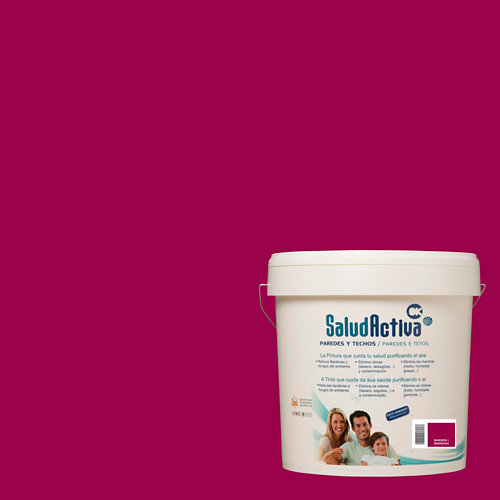 Pintura interior salud activa verde lima mate 4l de la marca CPP en acabado de color Rojo fabricado en Varios, ver descripción
