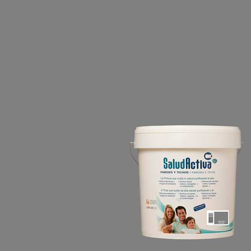 Pintura interior salud activa nuez mate 15l de la marca CPP en acabado de color Gris / plata fabricado en Varios, ver descripción