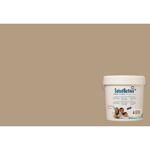 Kit pintura tiza la pajarita 250ml menta + caja de madera de 30x15x20 cm 17 Pintura paredes y techos salud activa piedra mate 15l