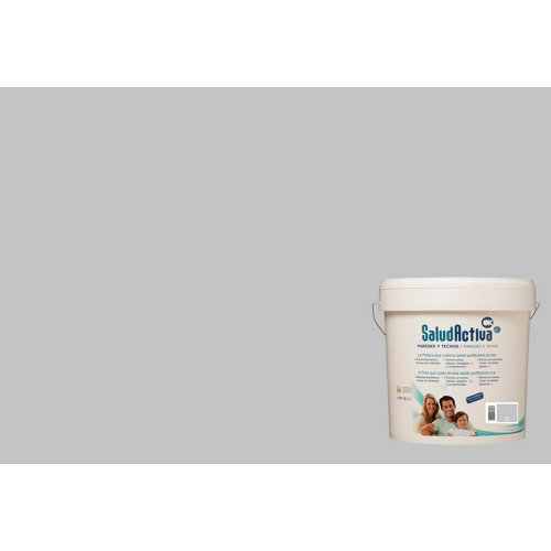 Pintura interior satinado reveton pro 0.75l 0603-y20r blanco crema luminoso 19 Pintura paredes y techos salud activa gris mate 15l